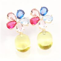 Orecchini Domar Gioielli Donna ORECCHINI ARGENTO 925 in Argento Cubic Zirconia EZB122728